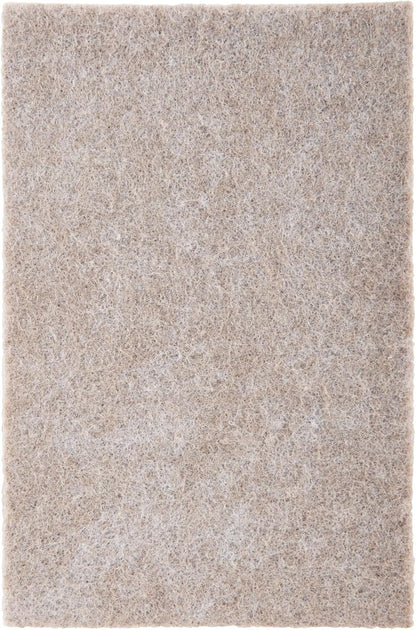 Scotch Felt Pads, 2 Pads, Rectangular, Beige, 4 in x 6 in | Protecting Hardwood Floors, Easy-to-apply, Self-Stick design, Reliable protection from nicks, dents and scratches (SP800-NA)