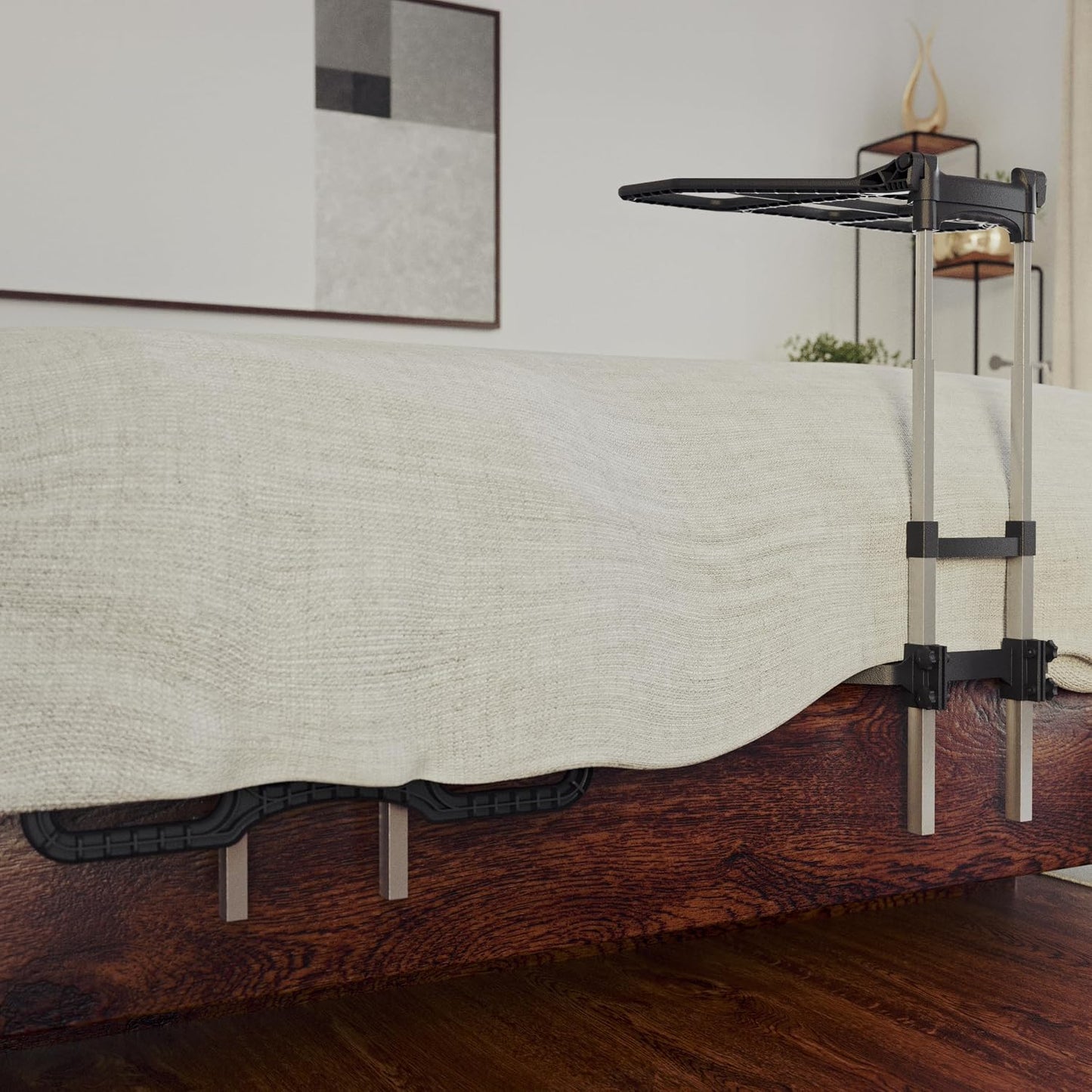 Blanket Lifter - Sleep Support- Adjustable Sheet Riser - Bed Bedding Blanket Cradle - Foot feet Legs Ankle Tent - Surgery - Pain - Aging Elderly Senior - Raise linens -Comfort restful