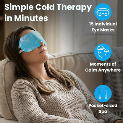 Eye Serenity Steam Eye Mask, Heated Eye Mask Fast Relief for Stye Unscented
