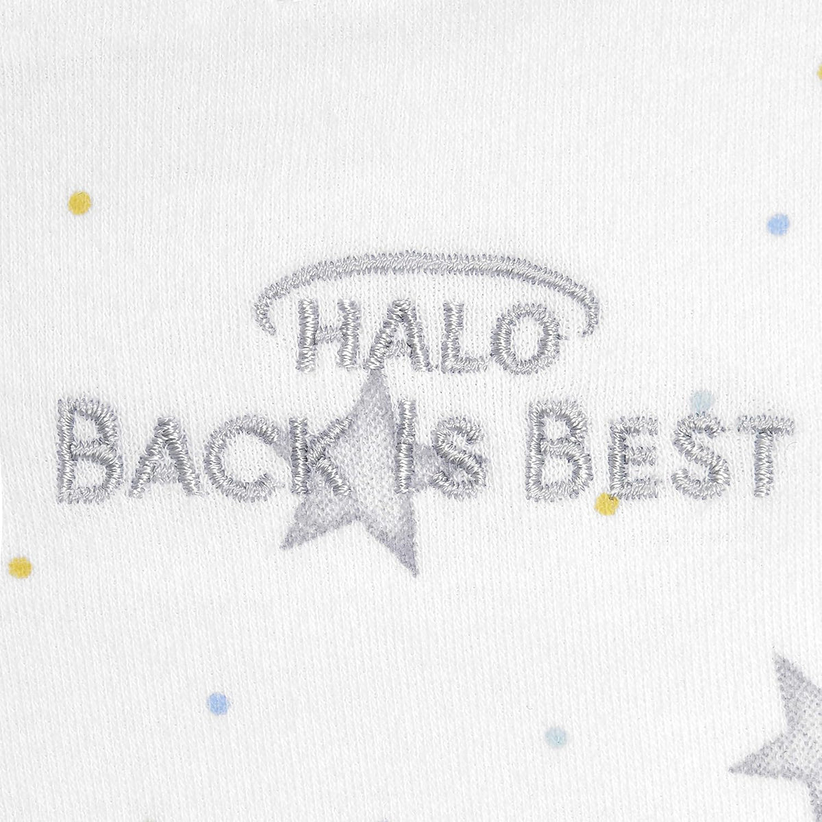 HALO 100% Cotton Sleepsack Swaddle, 3-Way Adjustable Wearable Blanket, TOG 1.5, Birds, Newborn, 0-3 Months - Colors A