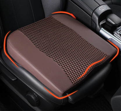 Lofty Aim Car Seat Cushion, Memory Foam Car Seat Cushions for Long Driving | Comfy Car Seat Pillow for Pain Relief, Driver Seat Cushion Adds Height, Butt Cushion for Car, Truck, Office Chair, Black