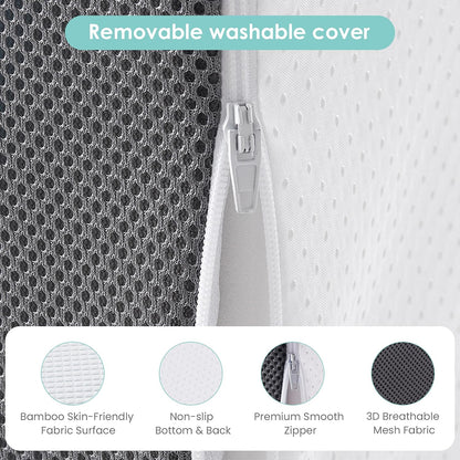 Cozymaker 10-inch Adjustable Leg Elevation Pillows for Swelling Pain Relief