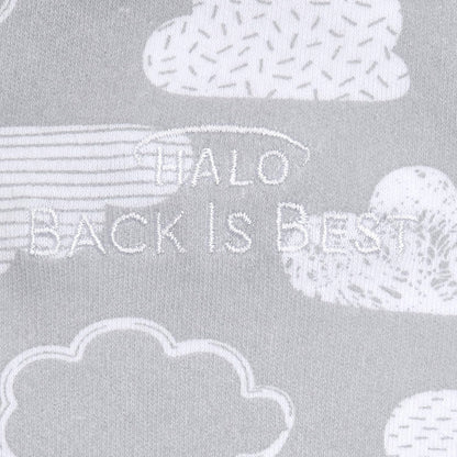 HALO 100% Cotton Sleepsack Swaddle, 3-Way Adjustable Wearable Blanket, TOG 1.5, Pink Floral, Newborn, 0-3 Months - Colors A