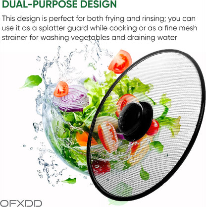 Oil Splatter Screen, Splatter Screen Cover, Pot Splatter Screen Guard, Pan Splatter Screen
