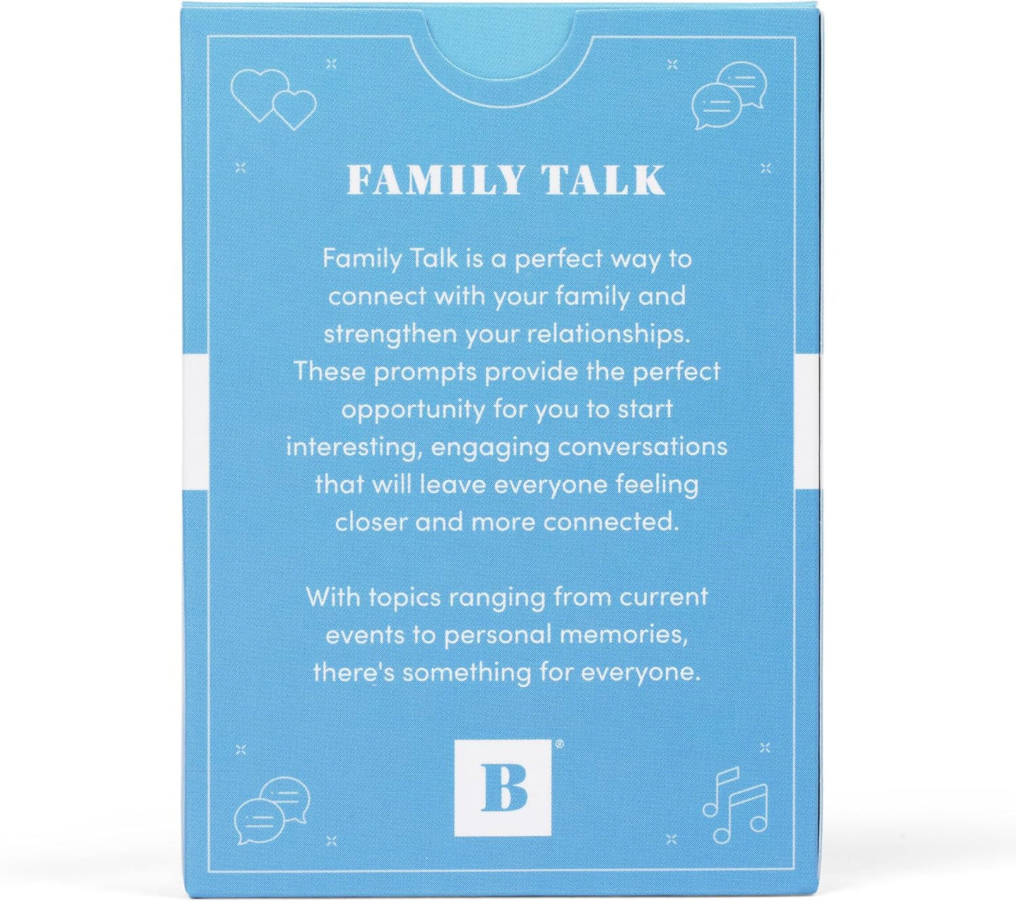 BestSelf Family Talk Deck – 50 Conversation Cards for Kids, Teens & Adults | Strengthen family bonds at dinner, road trips & holidays — engaging prompts that create lasting memories together.