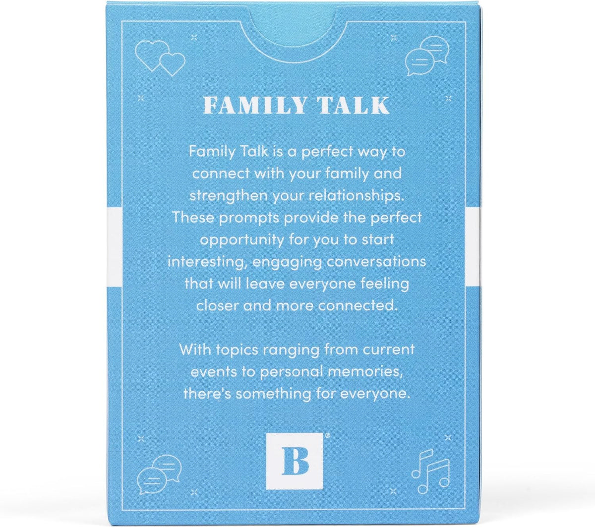 BestSelf Family Talk Deck – 50 Conversation Cards for Kids, Teens & Adults