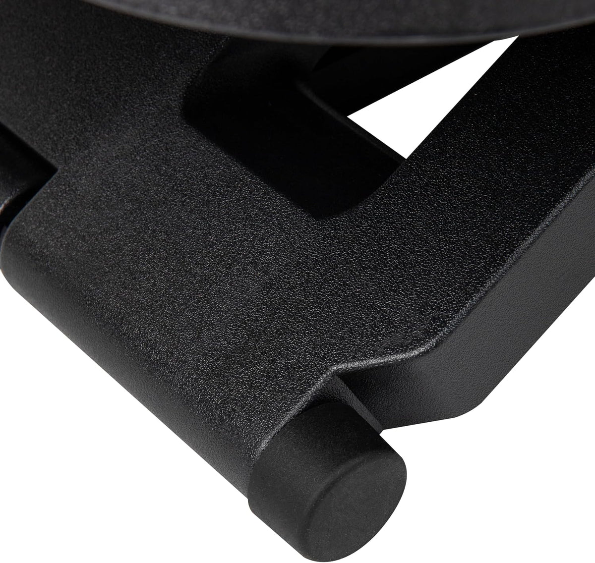 Mind Reader Foot Rest, Under Desk at Work, Ergonomic, Height Adjustable, Office, Plastic, 17"L x 13"W x 6.25"H, Black