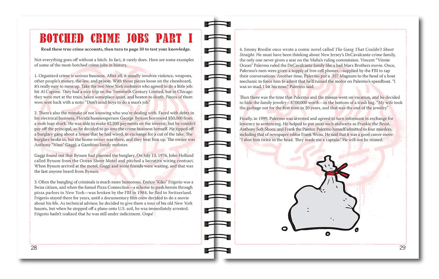 Brain Games - Criminal Mind Puzzles: Crime-Themed Brain Teasers | Visual, Verbal, Memory & Logic Puzzles | Spiral Bound Activity Book for Adults & Teens