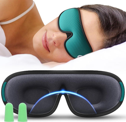 Medi Grade Sleep Mask Cotton Eye Mask with 3D Memory Foam for Sleeping