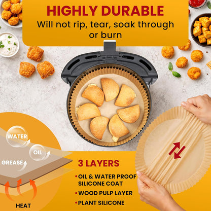 Air Fryer Paper Liners, Air Fryer Disposable Liners