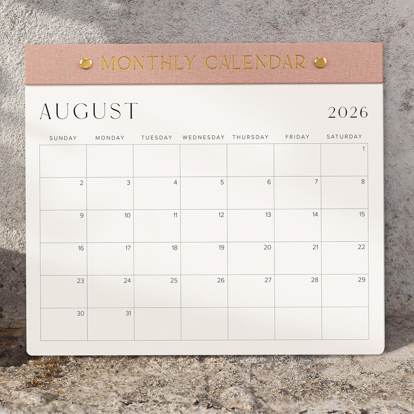 Beautiful 2026-2027 Magnetic Fridge Calendar - Runs June 2026 to Dec 2027 | The Perfect Monthly Refrigerator Paper Calendar for Easy Organizing - Runs from June 2026 Until December 2027