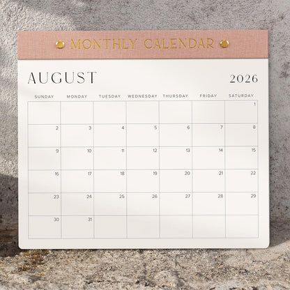 Beautiful 2026-2027 Magnetic Fridge Calendar - Runs June 2026 to Dec 2027 | The Perfect Monthly Refrigerator Paper Calendar for Easy Organizing - Runs from June 2026 Until December 2027