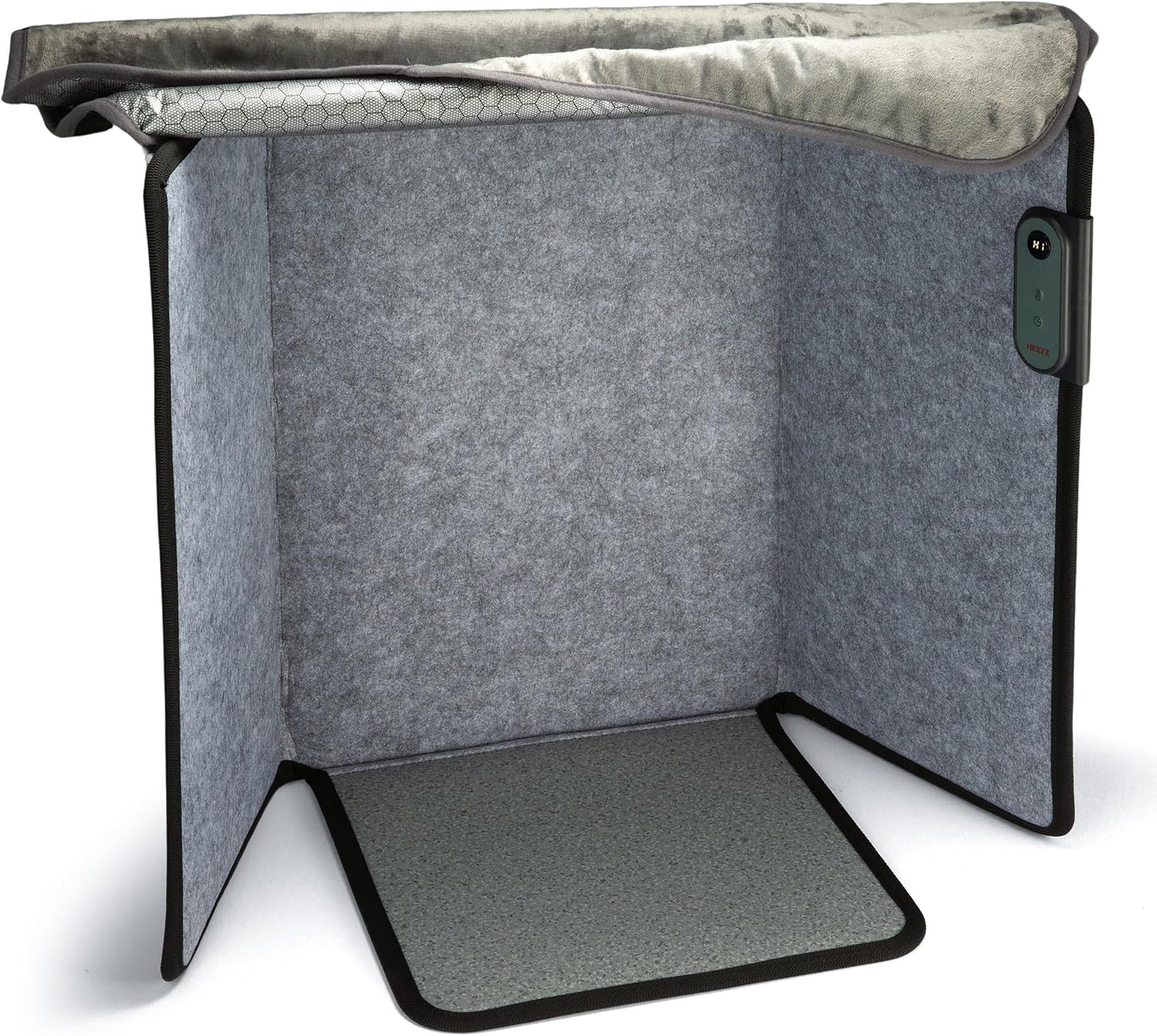 Foldable Foot & Leg Heater, Portable Under Desk Space Heater & Warmer, Heated Floor Mat, Tip-Over Protection, Auto Shutoff, Ideal for Home, Office, or Desk Use, Compact & Safe Design