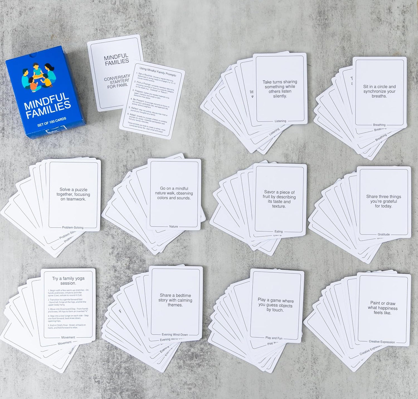 100 Mindful Work Cards – Mindfulness & Self‑Care Prompts for Professionals | Desk & Travel Deck for Stress Relief, Focus, Motivation & Well‑Being
