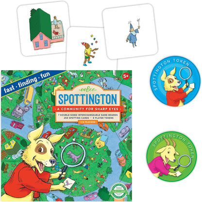 eeBoo Gathering a Garden Board Game - Award Winning Patience & Plant Counting Garden Game, Screen-Free Fun for 2-4 Players, Kids Ages 5 and up