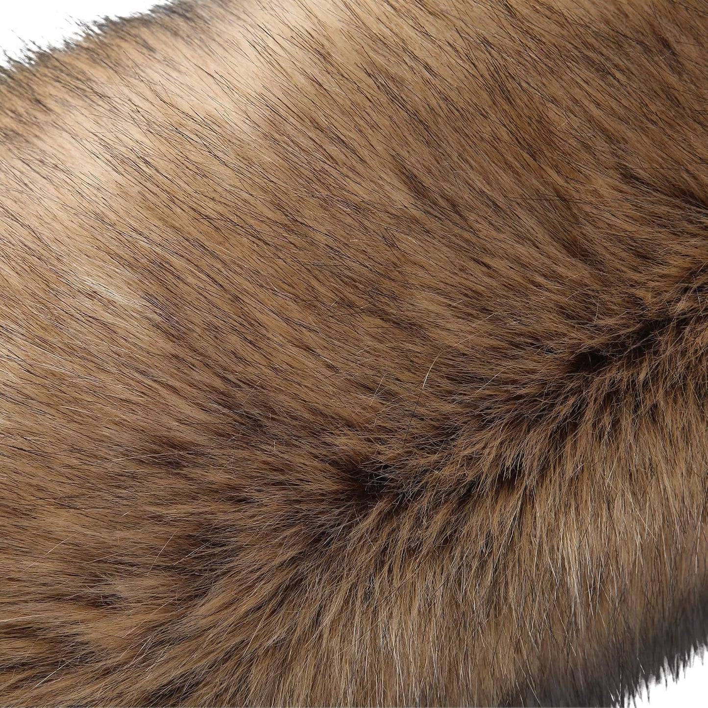 LA CARRIE Faux Fur Hand Muffs Women Winter Warmer Fuzzy Pouch Furry Plush Muffler Wedding Girl Kids Elegant Luxury Chic