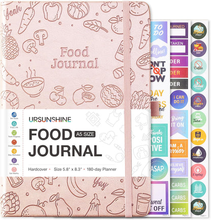 Food Journal - Journal for Women Weight Loss, 5.8" x 8.3