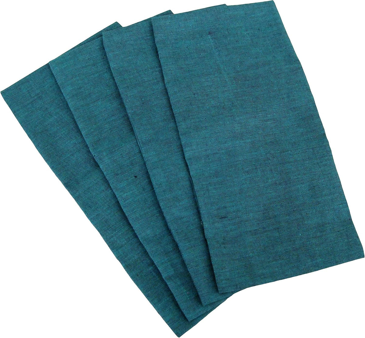 Eye Pillow Cover Pack of (4) - 4.5 x 9 - Soft Cotton Washable - fits Most Eye Pillows - Yoga Massage Meditation spa - USA Made - Bulk - Beige Natural