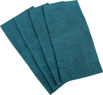 Eye Pillow Cover Pack of (4) - 4.5 x 9 - Soft Cotton Washable - fits Most Eye Pillows - Yoga Massage Meditation spa - USA Made - Bulk - Beige Natural