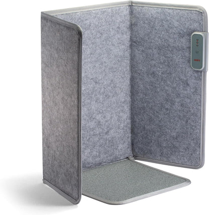 Foldable Foot & Leg Heater, Portable Under Desk Space Heater & Warmer, Heated Floor Mat, Tip-Over Protection, Auto Shutoff, Ideal for Home, Office, or Desk Use, Compact & Safe Design