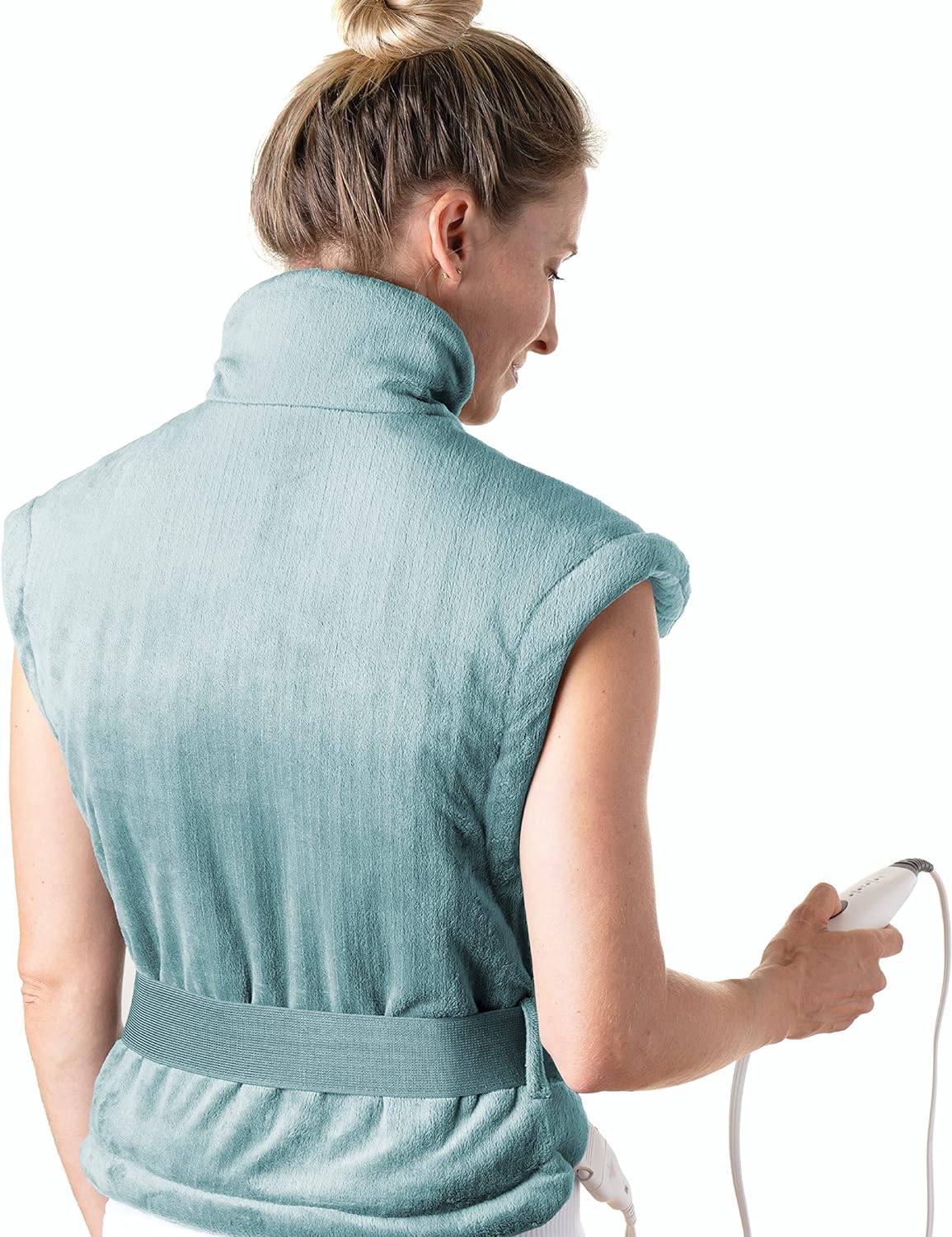 Pure Enrichment PureRelief XL Extra-Long Back & Neck Heating Pad, 4 Settings