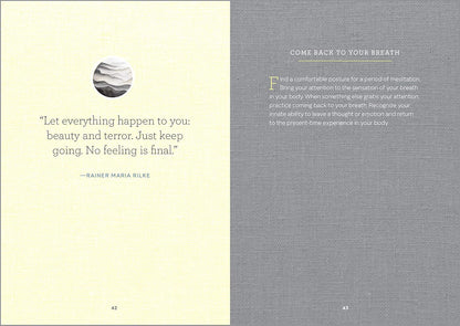A Mindfulness for Beginners Journal: Prompts and Practices for Living in the Moment