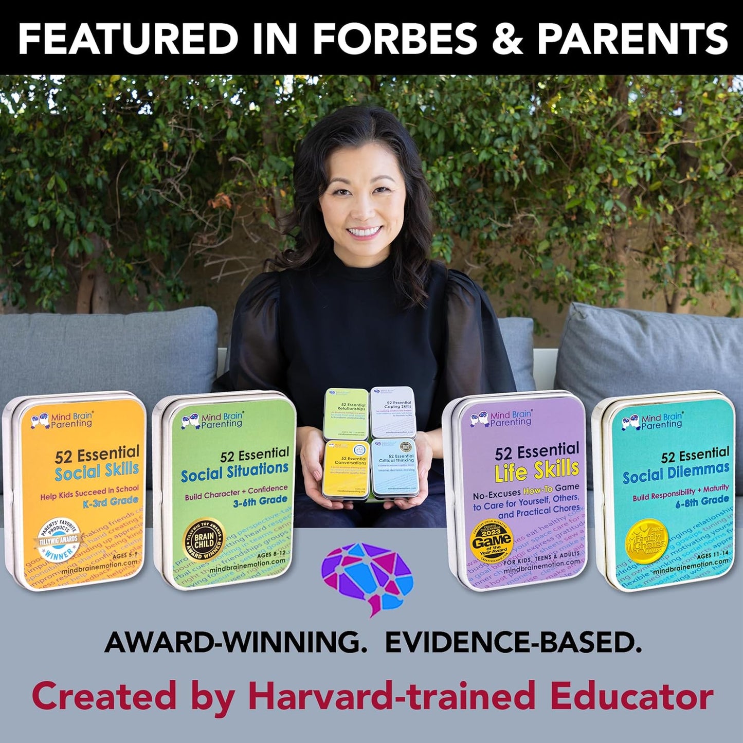 Mind Brain Emotion 52 Essential Life Skills: No-Excuses Game to Teach Kids, Teens & Adults How to Care for Self & Chores, Practical Solution for Responsible Boys, Confident Girls, Happy Family