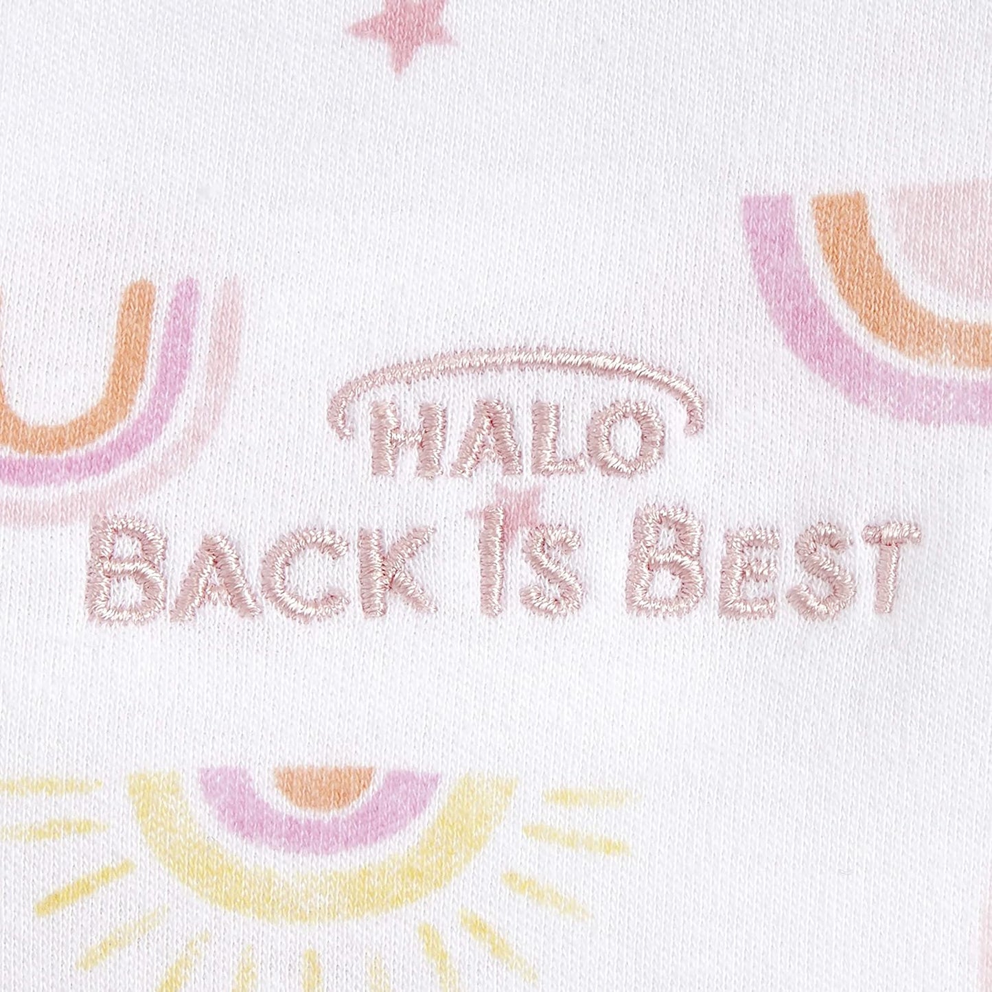 HALO 100% Cotton Sleepsack Swaddle, 3-Way Adjustable Wearable Blanket, TOG 1.5, Pink Floral, Newborn, 0-3 Months - Colors B