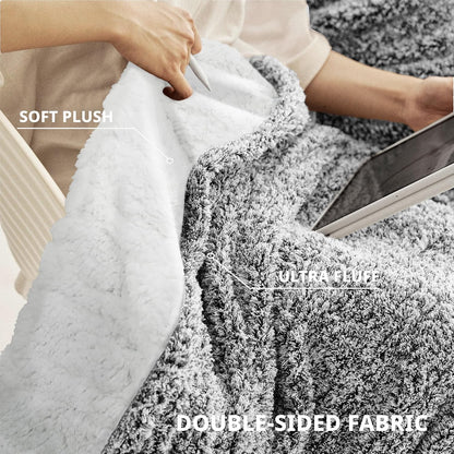 Templewet Heated Blanket Throw 50" x 60",Cute Electric Blanket,Racoon | Timer Settings,Auto Off,Soft Sherpa Heated Throw Blanket,Machine Washable,Fast Heating for Sofa Bed Office Use,Gifts for Mom