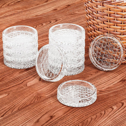 Non Slip Furniture Pads for Hardwood Floors - 12PCS 2" Caster Cups, Round | Furniture Stoppers to Prevent Sliding, Anti Slip Furniture Coasters Cup, Floor Protectors for Furniture Bed Couch Chair,Black