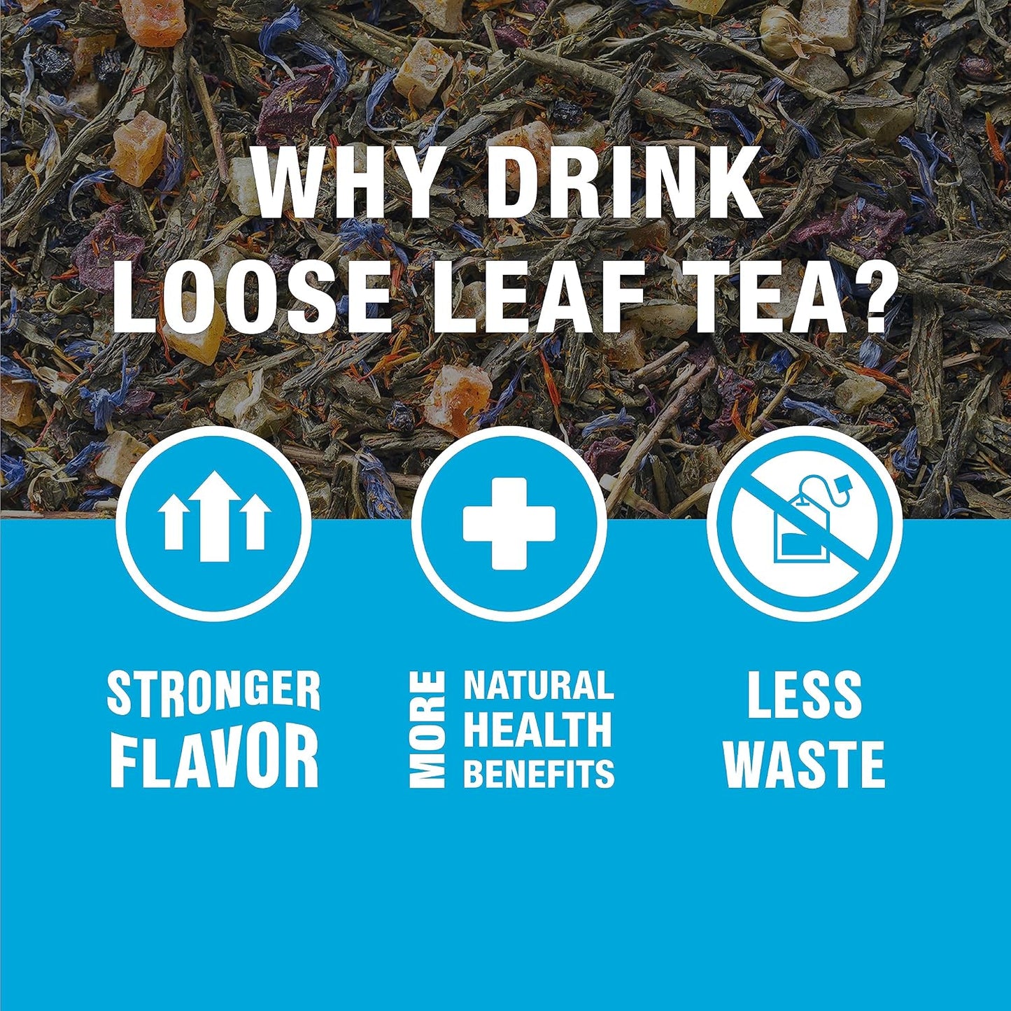 Tiesta Tea - Top 8 Favorites Sampler Set, Loose Leaf, Up to 80 Cups | High to No Caffeine, Hot & Iced, Tea Variety Pack with Green, Herbal, & Black, 8 Sample Pouches