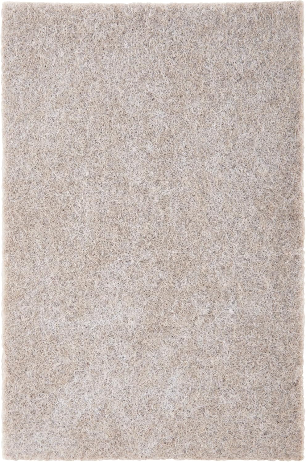 Scotch Felt Pads, 2 Pads, Rectangular, Beige, 4 in x 6 in | Protecting Hardwood Floors, Easy-to-apply, Self-Stick design, Reliable protection from nicks, dents and scratches (SP800-NA)