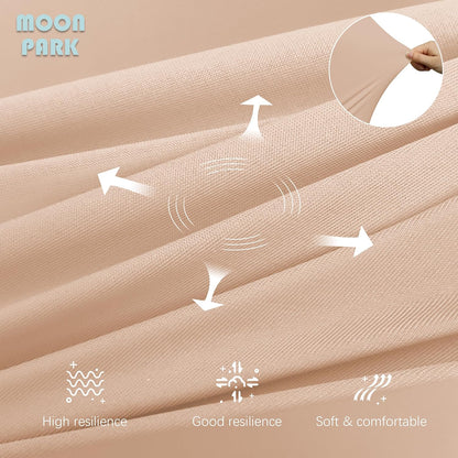 MOON PARK Pregnancy Pillows for Sleeping - 57 Inch U Shaped Full Body Maternity Pillow with Removable Cover - Support for Back, Legs, Belly, Hips - Pregnancy Pillow for Women - Grey
