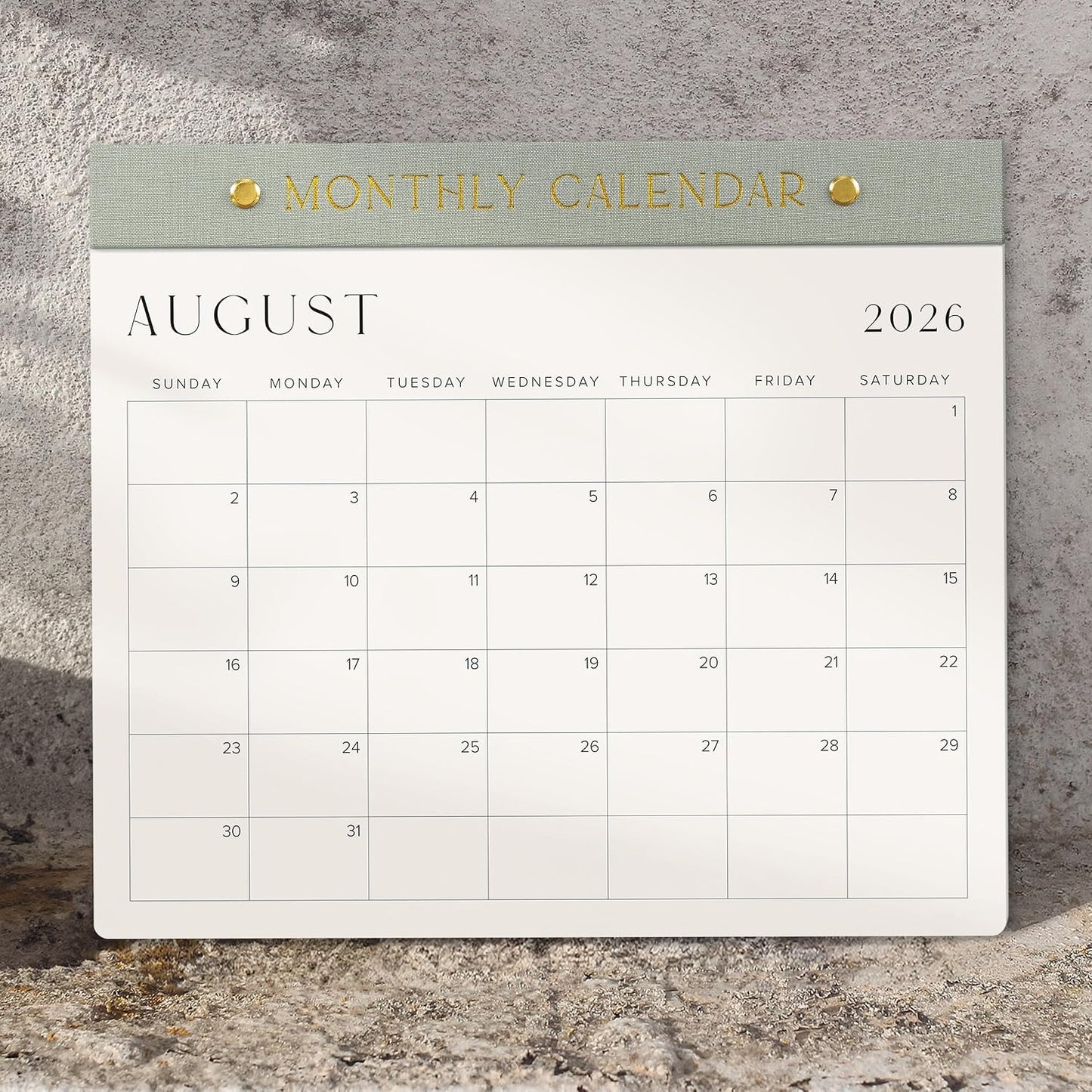 Beautiful 2026-2027 Magnetic Fridge Calendar - Runs June 2026 to Dec 2027 | The Perfect Monthly Refrigerator Paper Calendar for Easy Organizing - Runs from June 2026 Until December 2027