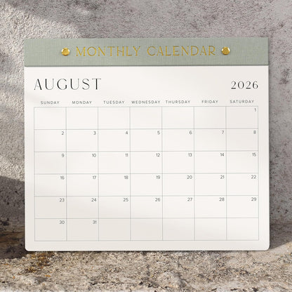Beautiful 2026-2027 Magnetic Fridge Calendar - Runs June 2026 to Dec 2027 | The Perfect Monthly Refrigerator Paper Calendar for Easy Organizing - Runs from June 2026 Until December 2027
