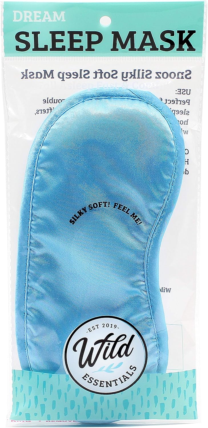 Dream Essentials Snooz Silky Soft Sleep Mask - Black