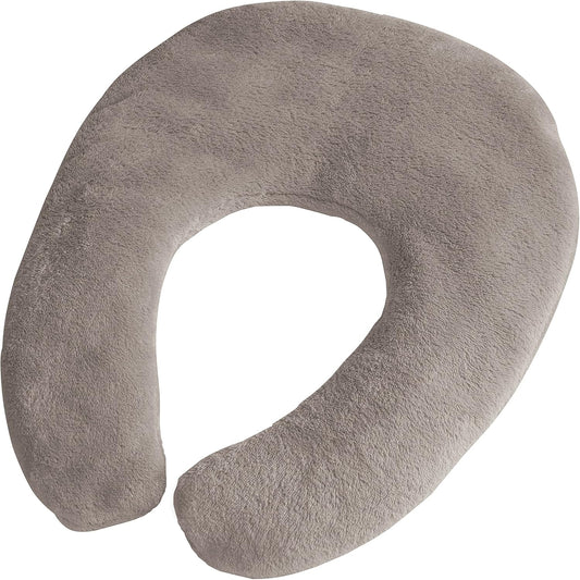 DMI Relax-a-Bac All-Natural Neck Wrap Hot Cold Therapy Microwavable Moist Heat Heating Pad and Cold Compress for Neck and Shoulder Pain Relief and Arthritis, Gray