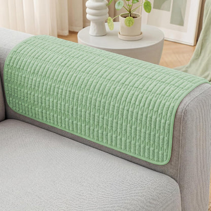 Foxdecor Couch Arm Covers for Sofa Arm Chair Covers Set of 2