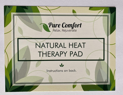 Microwavable Heating Pad, Rice Filled, Plush Cotton Cover, Natural, No Scents Added, Handcrafted in the USA, Back, Neck Pain, Arthritis, Cramps (Navy Blue)