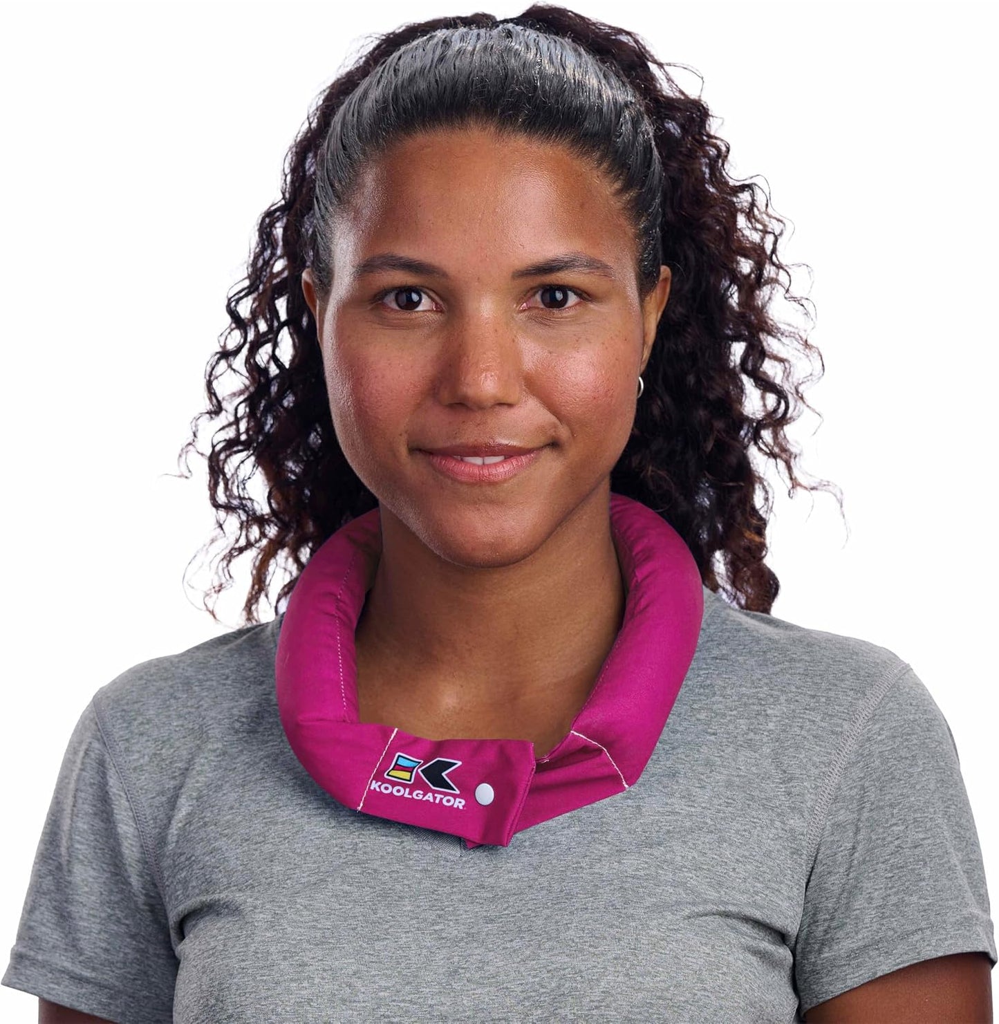 KOOLGATOR Evaporative Cooling Neck Wrap, Blue Paisley, 1 Pack | Reusable Neck Cooler with Long Lasting Relief During Hot Weather Activities, Sports, & Outdoor Work