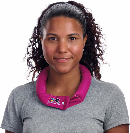 KOOLGATOR Evaporative Cooling Neck Wrap, Blue Paisley, 1 Pack | Reusable Neck Cooler with Long Lasting Relief During Hot Weather Activities, Sports, & Outdoor Work