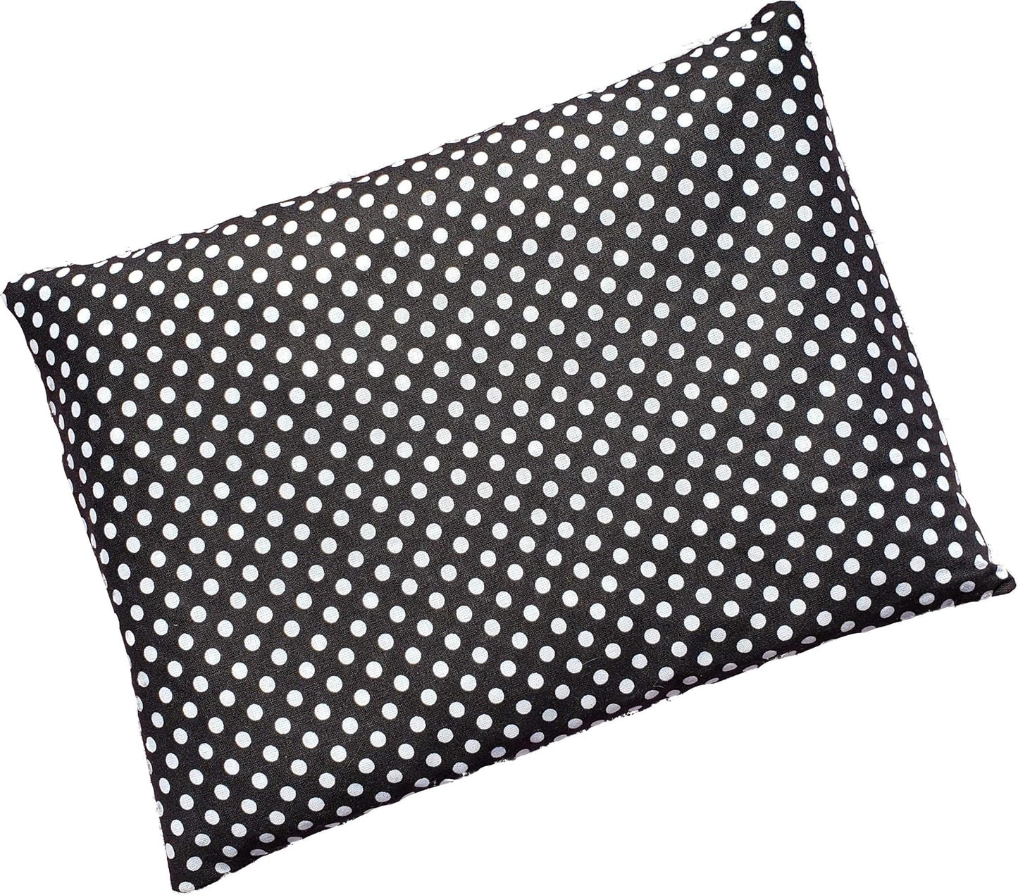 Microwavable Corn Filled Heating Pad and Cold Pack/Washable 100% Cotton Cover (Cross Hatch - Mint, 7.5in W x 11in L)