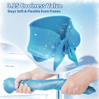 Widened Cooling Neck Wraps Long Lasting Neck Ice Pack Wrap
