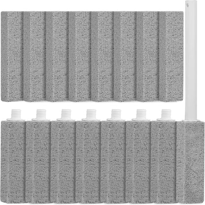 6 Packs Pumice Stone Toilet Bowl Cleaner, Pumice Stone for Cleaning, Powerfully Cleans Hard Water Rings, for Cleaning Toilets, Bathtubs, Grills, Swimming Pools, Sinks