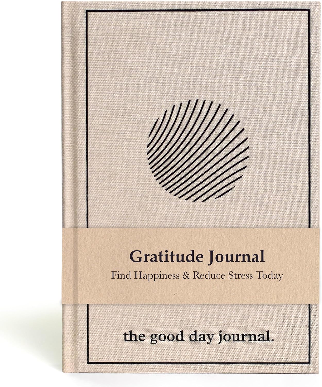 ANECDOTE. Gratitude Journal – The Good Day Journal for Happiness, Mindfulness and Reflection, Feel Happier and Less Stressed, Inspirational Daily Journal for Women & Men - Cream
