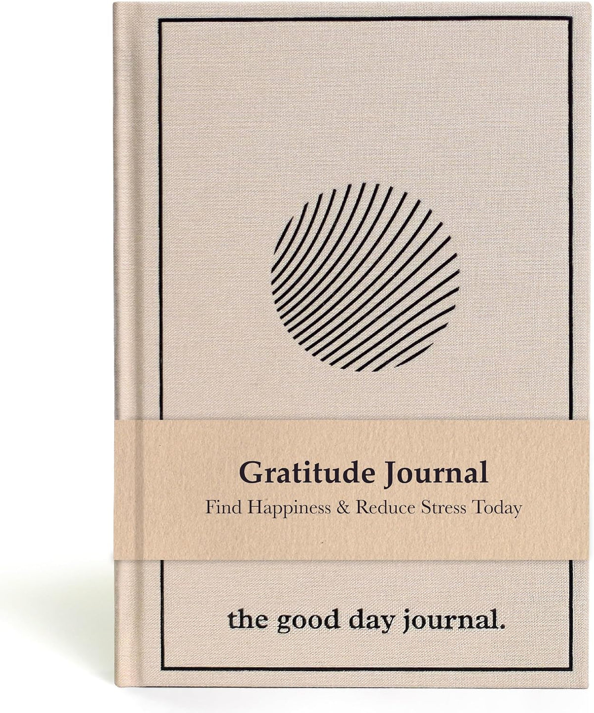 ANECDOTE. Gratitude Journal – The Good Day Journal for Happiness, Mindfulness and Reflection, Feel Happier and Less Stressed, Inspirational Daily Journal for Women & Men - Cream