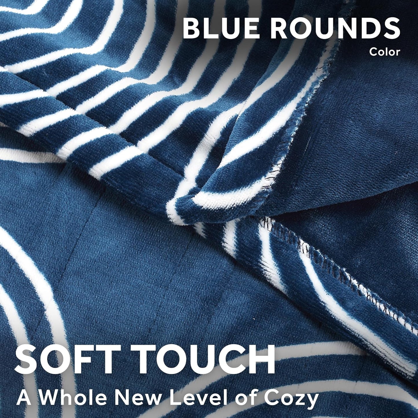 Sunbeam Royal Posh Dove Grey Heated Personal Throw / Blanket, Cozy-Warm, Adjustable Heat Settings