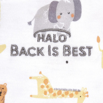 HALO 100% Cotton Sleepsack Swaddle, 3-Way Adjustable Wearable Blanket, TOG 1.5, Pink Floral, Newborn, 0-3 Months - Colors A