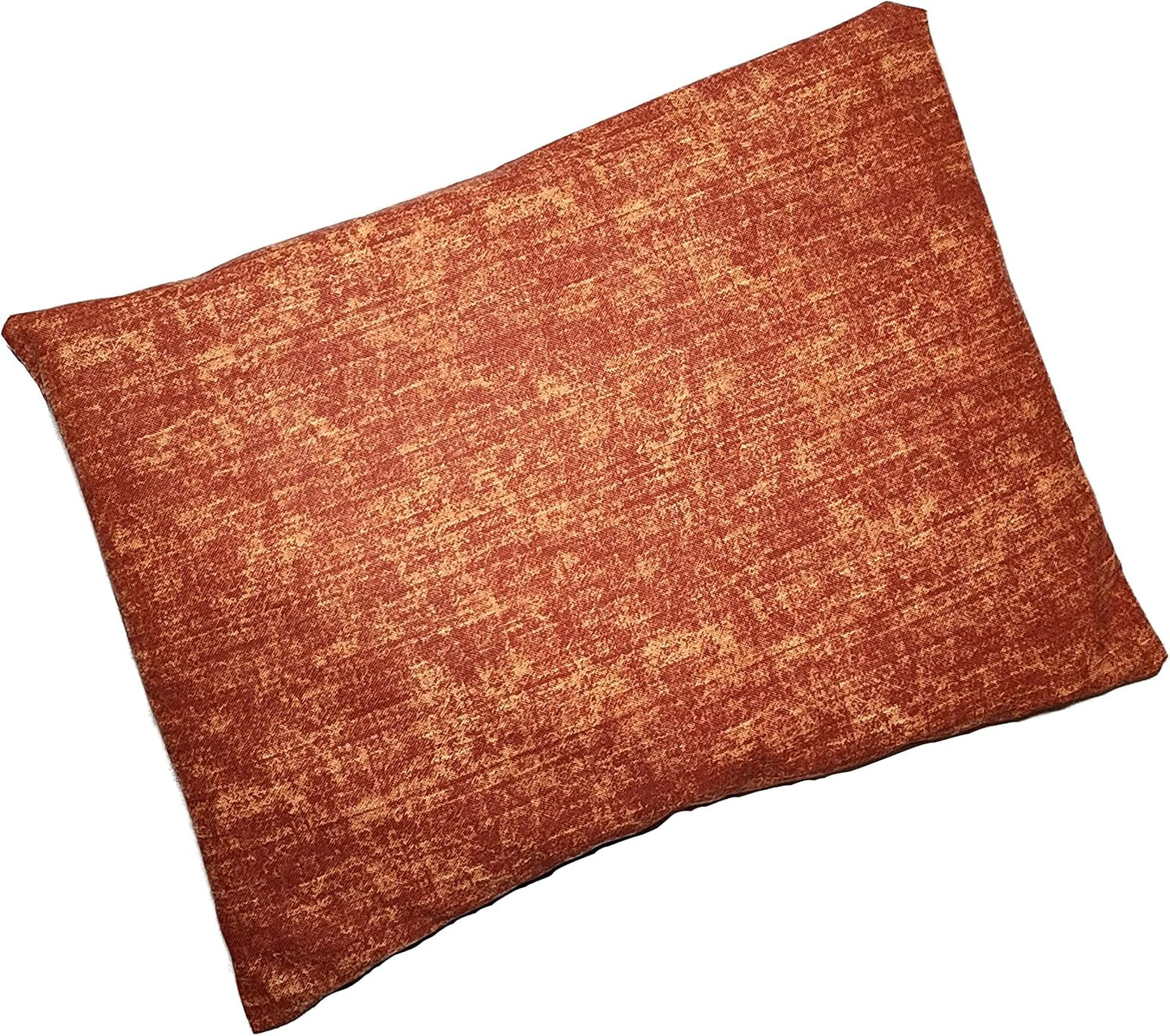 Microwavable Corn Filled Heating Pad and Cold Pack/Washable 100% Cotton Cover (Cross Hatch - Mint, 7.5in W x 11in L)