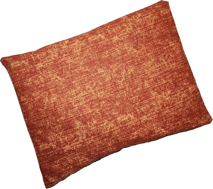 Microwavable Corn Filled Heating Pad and Cold Pack/Washable 100% Cotton Cover (Cross Hatch - Mint, 7.5in W x 11in L)